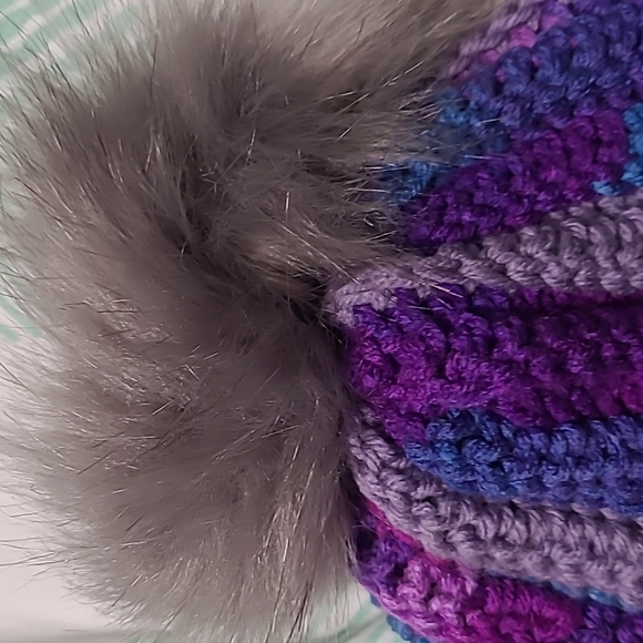 Handmade Crochet hat - Picture 3 of 3